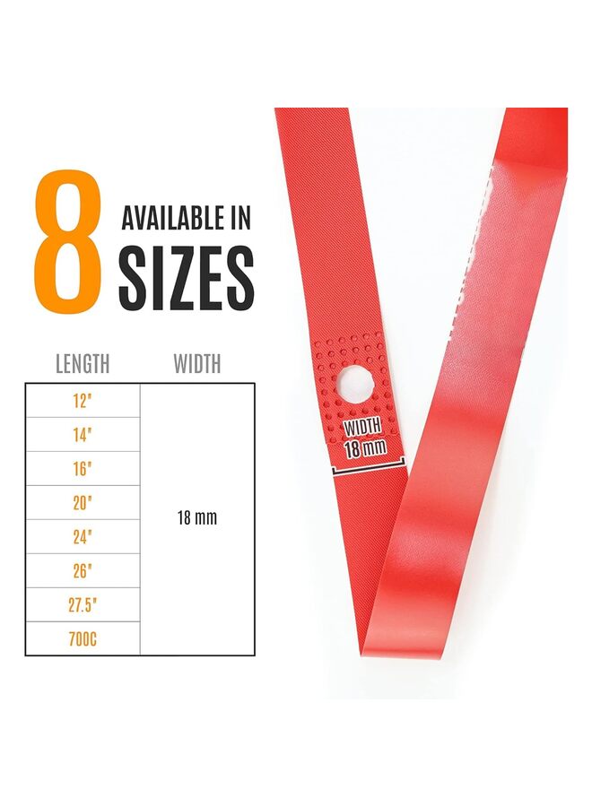 Generic 2PCS Bike Bicycle Rim Strip Rim Tape Fits Size 26", 700C-A Pair (Size : 700C)  - Image 2