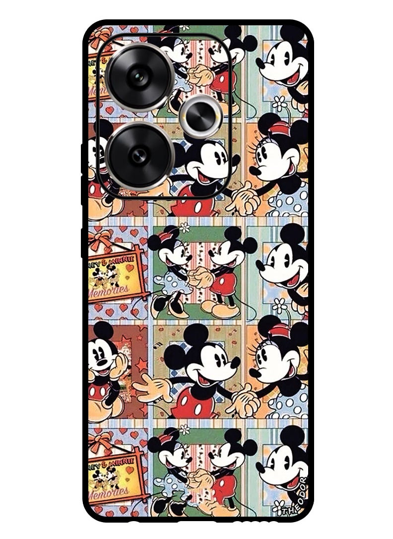 Theodor Protective Case Anti Scratch Shock Proof Bumper Cover For Xiaomi Redmi Turbo 3 Mickey (2)  - Image 1