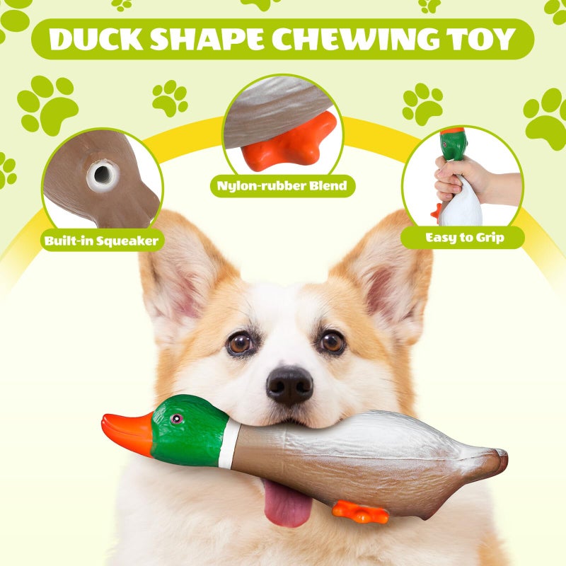 Small Latex Squeaky Bird Dog Chew Toy For Puppies Teething Interactive Biting - Image 4