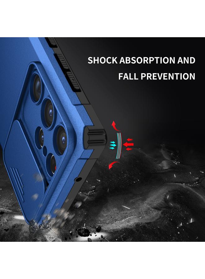 اس-توب جراب لهاتف Samsung Galaxy S23 Ultra 5G مع حامل مجسم وغطاء منزلق للكاميرا - Image 4