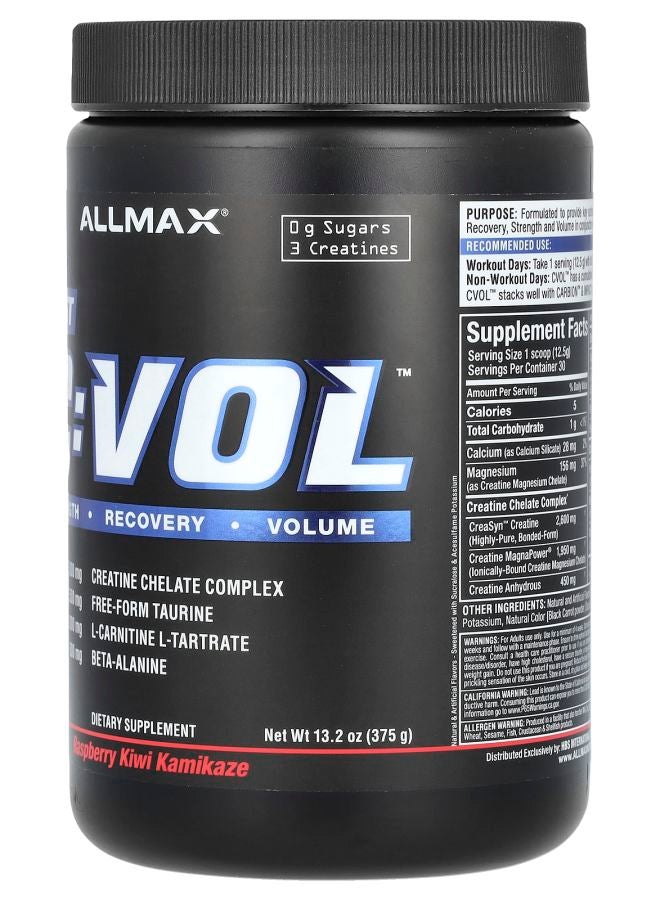 Allmax C:VOL™ Post Raspberry Kiwi Kamikaze 13.2 oz (375 g) - Image 2
