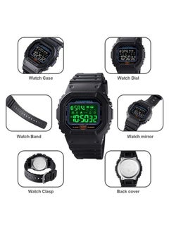 Smart Watch,Weight Loss Watch,Bluetooth,Step Count,Heart Rate,Calories,Boys Outdoor Watch,Boy's Wrist Watch,Teens Waterproof Watches 50M