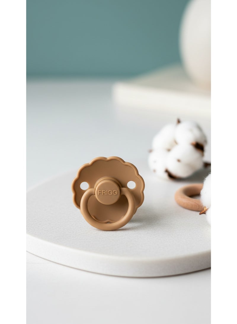 FRIGG Natural Latex Baby Pacifier | Size 2 (6–18 Months) | BPA-Free, Orthodontic Soother | Designed & Made in Denmark - Image 5