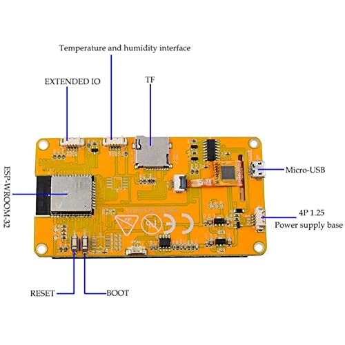 DIYmall 3.5" ESP32 Display Module ESP32-3248S035C WiFi+BT Dual-core MCU 320x480 3.5inch TFT Capacitive Touch Screen ST7796 4MB Flash for IoT Smart Home - Image 3