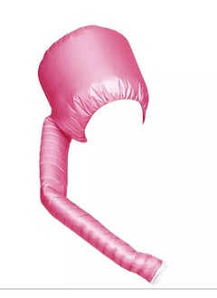 BLUE CORAL Soft Bonnet Hood Hairdryer Attachment, Adjustable Hooded Bonnet for Hand Held Hair Dryer - Drying Styling Curling Deep Conditioning (Pink)  - Image 2