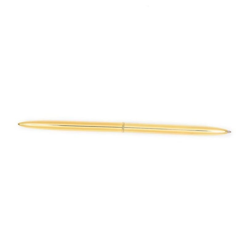 6Pcs Dual Metal Ballpoint Pen Gold Finish Lightweight For School Office Comfortable Writing - Image 4