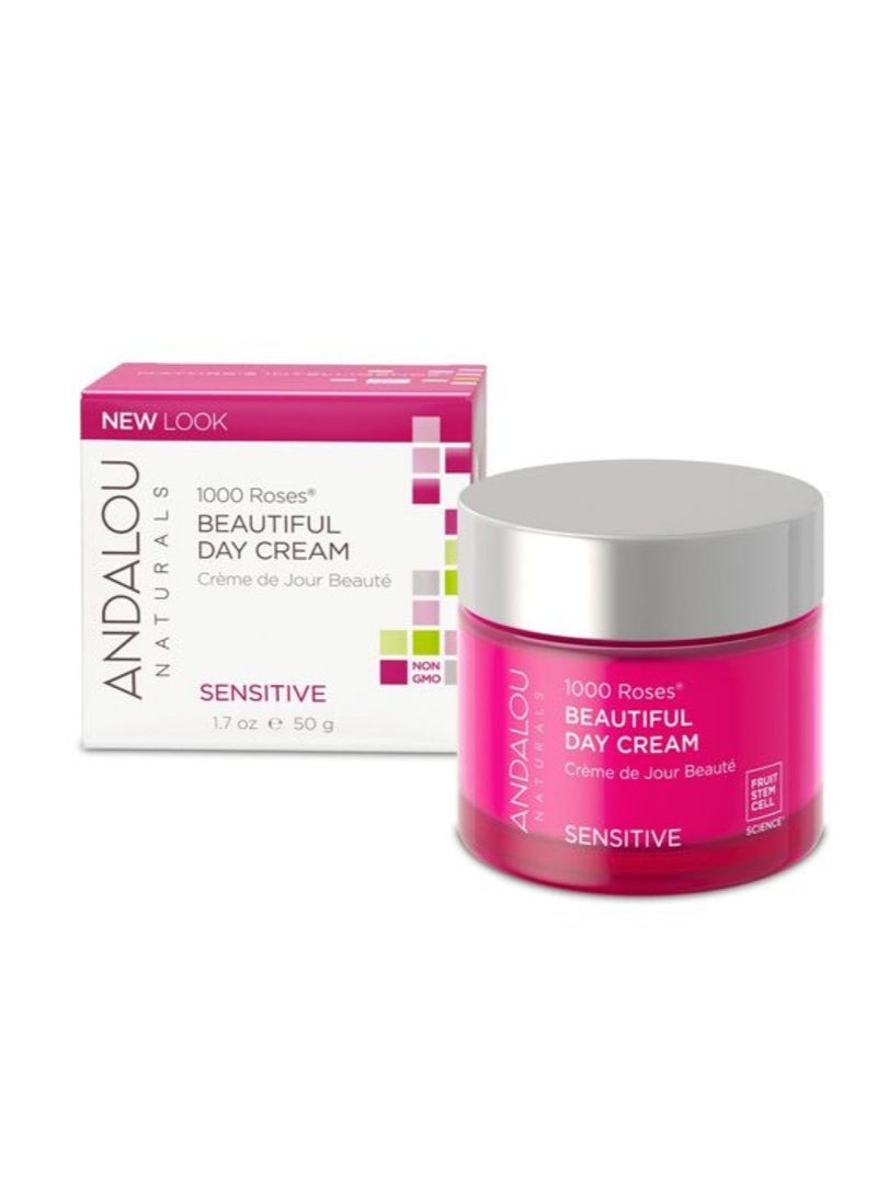 Andalou Natural Andalou 1000 Roses Pearl Day Cream 50G  - Image 1