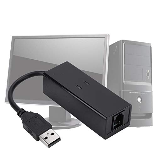 Thincol 56K USB Modem External RJ11 to USB Adapter, V.92 Dial Up Fax Modem Multifunctional Data Modem for 64Bit WIN10/WIN8.1/WIN8/WIN7 - Image 5