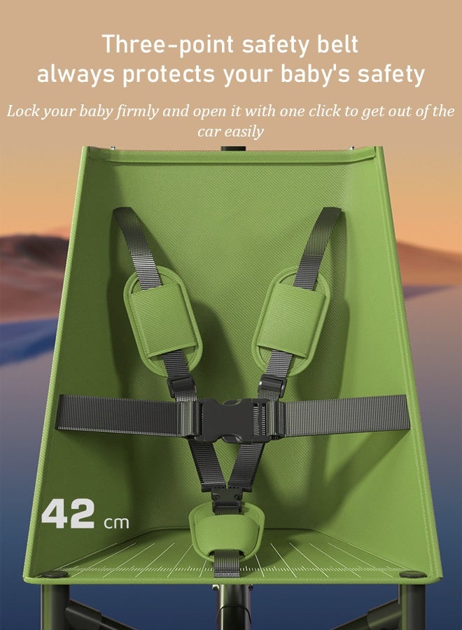 Foldable Portable Baby Stroller - Image 4
