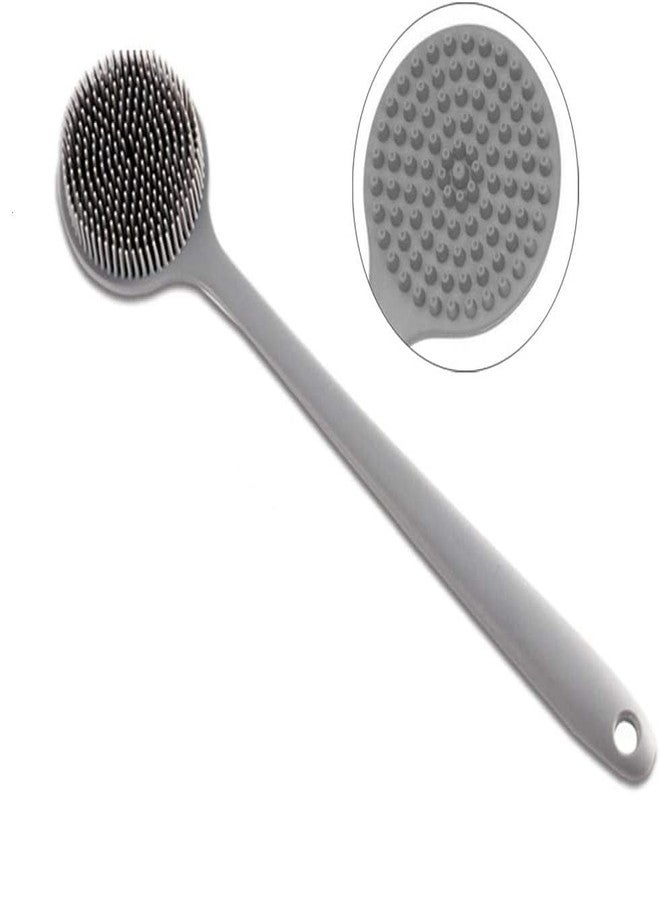 draval Long Handle Shower Brush for Back, Body Brush with Handheld Bristles, multicolor - Image 1