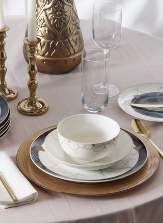 Porcelain Dinner Turkish Plates Set Karaca Turkish Dinnerware Set