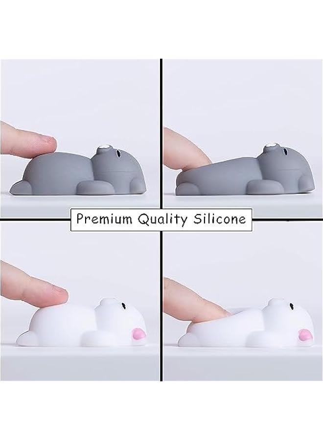 MIXDE 4  pack Soft Silicone Kawaii Kitties Top Stress Relief Toy Unique Gifts for Kids Women Men Adults Best Teenage Girls Teen Boy Tween  Stocking Stuffers Idea Gift - Image 5