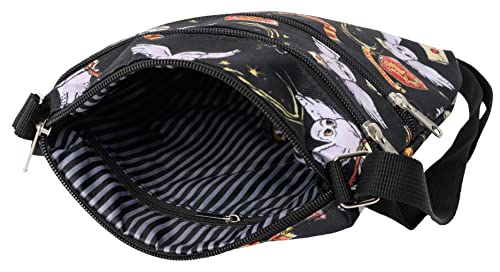 Harry Potter Womens Crossbody Bag Hogwarts Travel Purse Passport Gryffindor AOP - Image 3