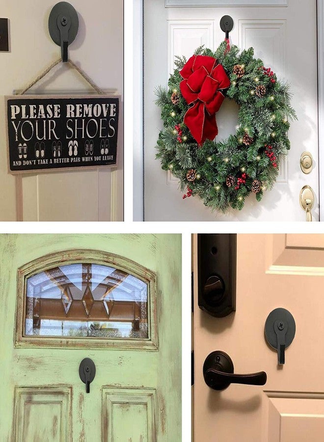 Pmsanzay Magnetic Wreath Hanger － it can be Used on Metal Door - Pack of 2 - Image 4