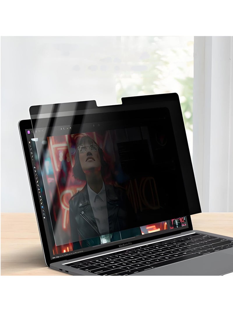 Magnetic film for notebook Macbook Air 13 inch/Pro 13 inch new model - 299*195mm (2018-2022 models) New display screen special magnetic anti-peeping magnetic anti-peeping film - Image 3