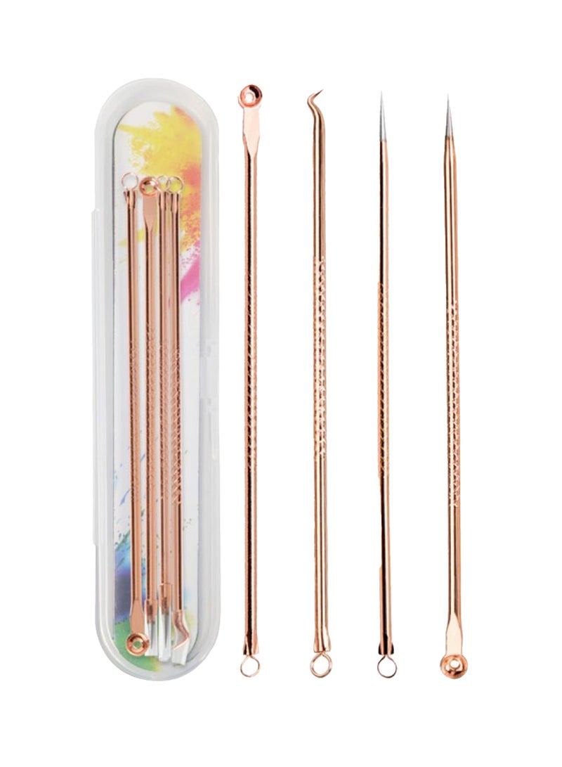 ORiTi 4-Piece Blackhead Remover Pimple Popper Tool Kit  - Image 1