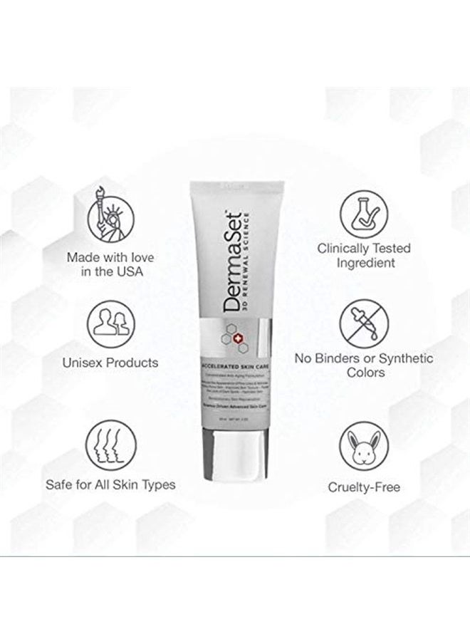 Anti-Aging Renewal Cream (NEW FORMULA) with Plant-Based Stem Cells Advanced Formula to Visibly Reduce Wrinkles, Fine Lines and Crow's Feet Instantly (Double Pack)