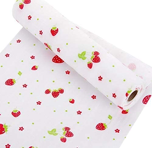Fennec Mart Printing Antibacterial Cabinet Plastic Foam Household Wardrobe Moisture Drawer Pad Waterproof NonSlip Paper Kitchen Cupboard Liners Roll Mat 30x300 cm Multi Set of 2 - Image 4