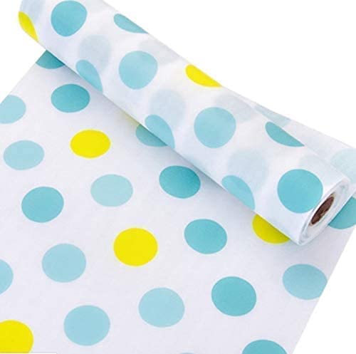 Fennec Mart Printing Antibacterial Cabinet Plastic Foam Household Wardrobe Moisture Drawer Pad Waterproof NonSlip Paper Kitchen Cupboard Liners Roll Mat 30x300 cm Multi Set of 2 - Image 2
