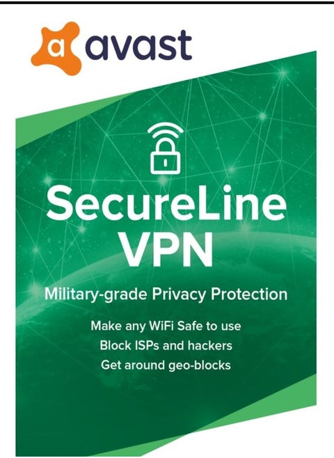 Avast SecureLine VPN (10 Device 1 Year)