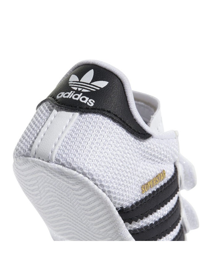 Adidas SUPERSTAR CRIB White CASUAL Cribs;Trainers FOR BABY BOYS AND GIRLS 5K - Image 1