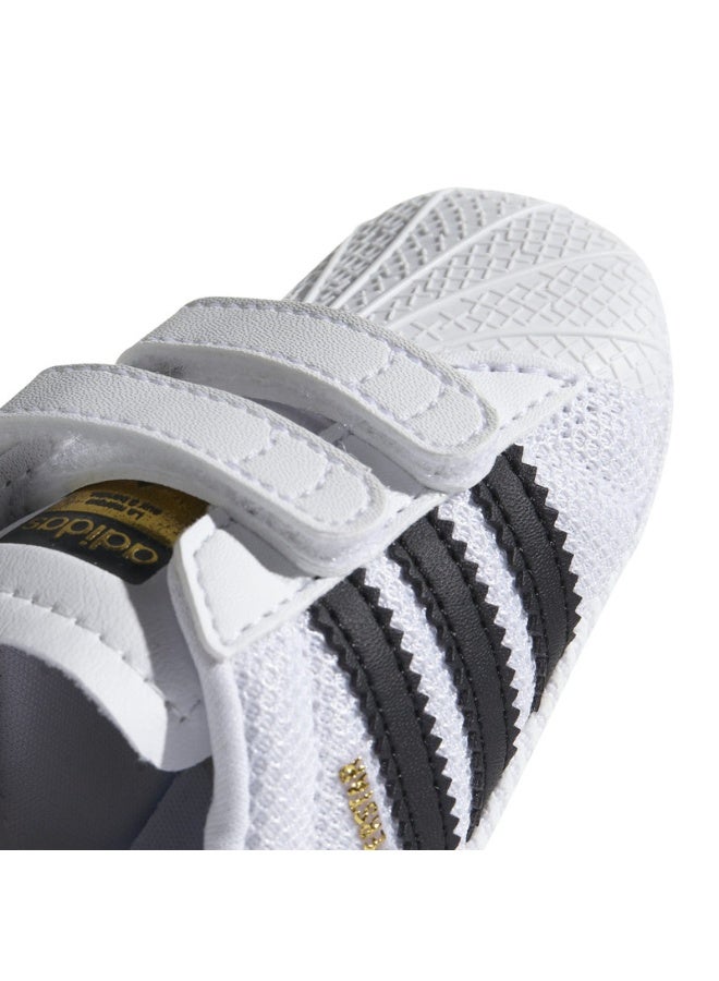 Adidas SUPERSTAR CRIB White CASUAL Cribs;Trainers FOR BABY BOYS AND GIRLS 5K - Image 2