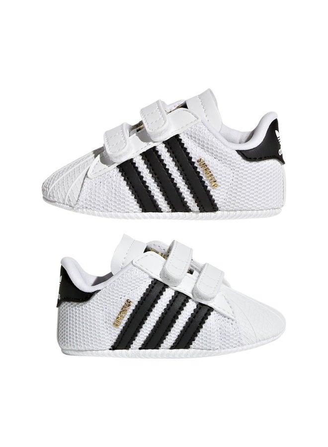 Adidas SUPERSTAR CRIB White CASUAL Cribs;Trainers FOR BABY BOYS AND GIRLS 5K - Image 4