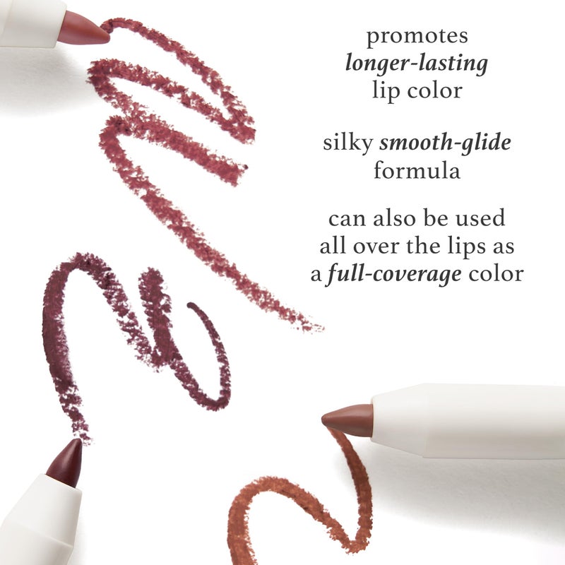 Julep With a Trace Retractable Creamy Long-Lasting Lip Liner, Clear As Day - Image 3