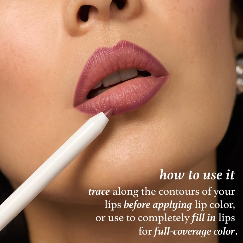 Julep With a Trace Retractable Creamy Long-Lasting Lip Liner, Clear As Day - Image 2
