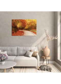 Home Gallery Road In Autumn Forest Canvas Wall Art  - Image 5