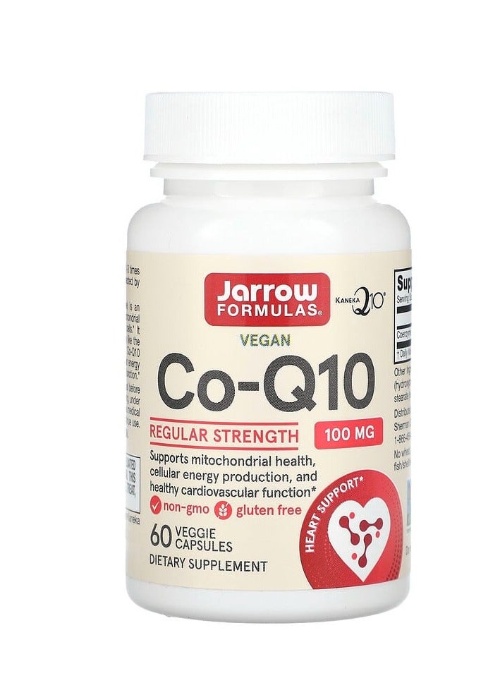 جارو فورملاز إنزيم Q10 المساعد، 100 ملغ، 60 كبسولة نباتية