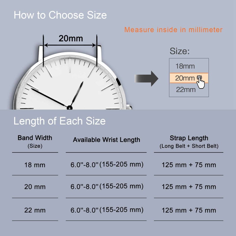 WOCCI 22mm Flower Watch Band for Women, Genuine Leather, Quick Release Strap, Rose Gold Buckle (Pink) - Image 5