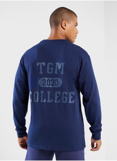 The Giving Movement Regular Fit College Printed T-Shirt  - Image 2