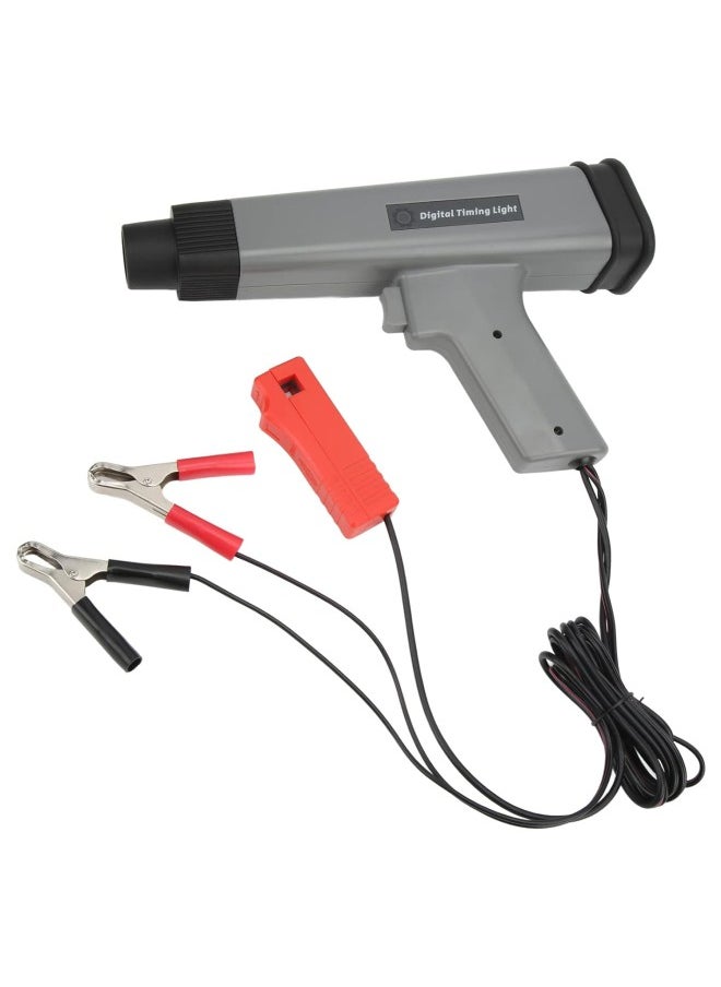 silvercnc - Ignition Timing Light, Practical High Strength Sturdy Engine Timing Light Accurate Digital Display Ignition Timing Light for Motorcycle for Individual Boats, Saloon Cars - Image 1