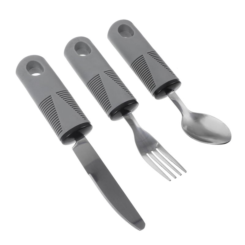 Multiuse Elderly Eating Cutlery Set Easy Use Tableware Disabled - Image 2