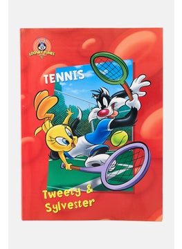 Warner Bros Looney Tunes A4 Notebook, Red Combo  - Image 1