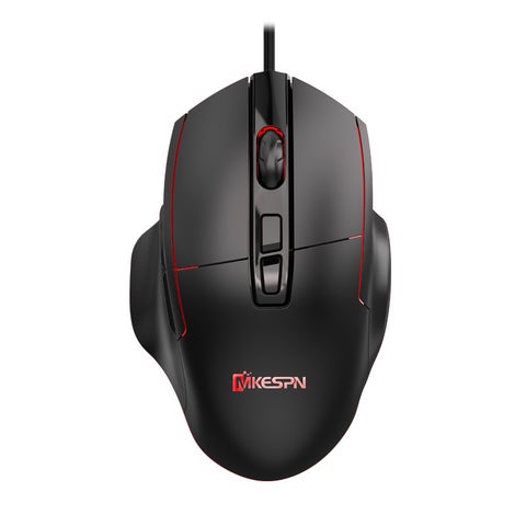 7200DPI RGB Gaming Mouse with 7 Programmable Buttons Black