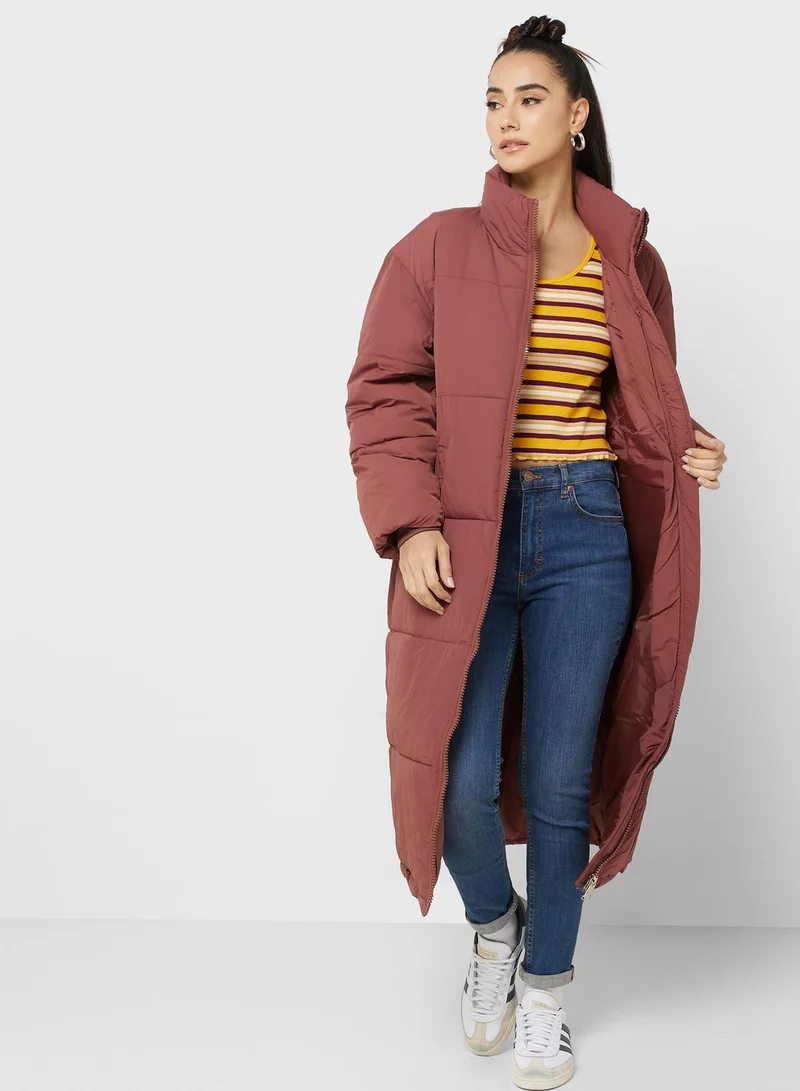 Ginger Urban Minx Longline Padded Jacket