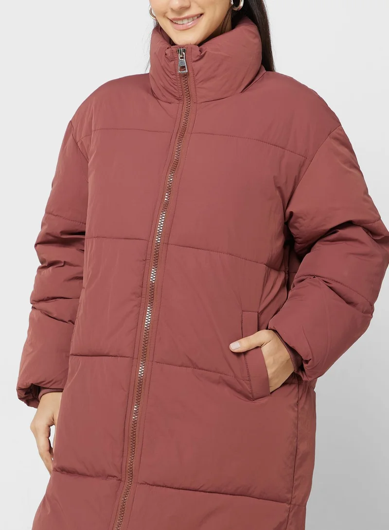 Ginger Urban Minx Longline Padded Jacket