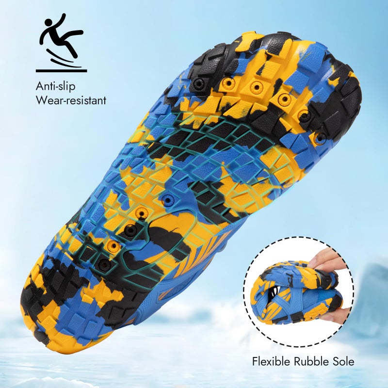 ATHMILE Barefoot Shoes Women Water Shoes Wide Toe Non-Slip Aqua Beach Quick-Dry for Swim Kayak Lake Pool River Hiking Surfing Boating Fishing Diving Cruise Ship Essentials - Image 4