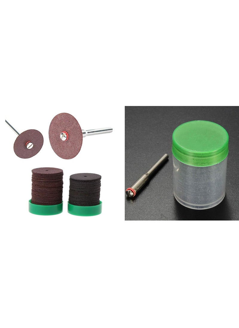 DIY Crafts DIY Crafts Pack Of 100 Pcs 5050 Multi Colour With 1 Pc Mandrel 24mm Combo Abrasive Disc Cutting Discs Reinforced Cut Off Grinding WheelsPack Of 100 Pcs 5050 Multi Colour With 1 Pc Mandrel  - Image 3