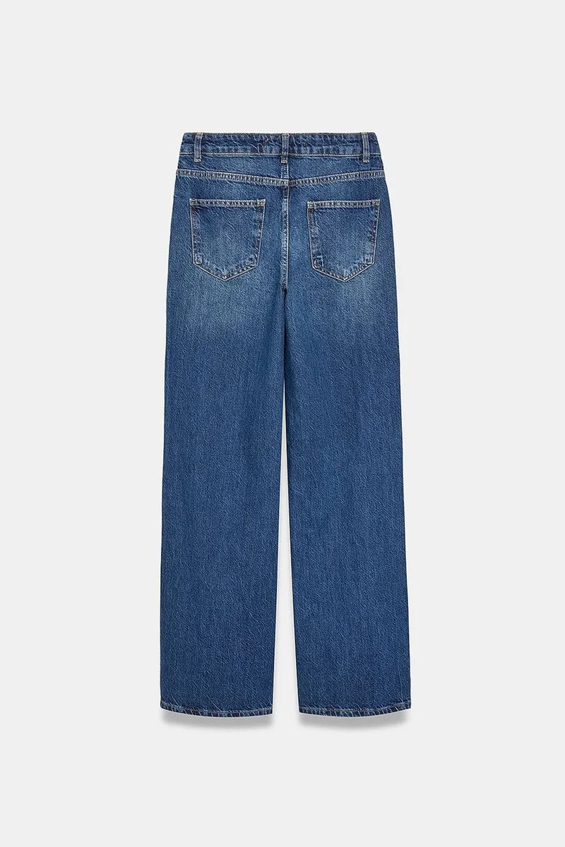 Dilvin Mid Blue Denim DILVIN Women's Cotton Jeans for Women | Best Price UAE