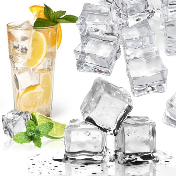 FAKE ICE CUBES 30 MM 25 PCS ARTIFICIAL ACRYLIC CRYSTAL DIAMONDS FOR VASE FILLERSTABLE SCATTER PARTY FAVOR WEDDING DECORATION PHOTOGRAPHY PROPS FOOD DISPLAY DIY CRAFTS
