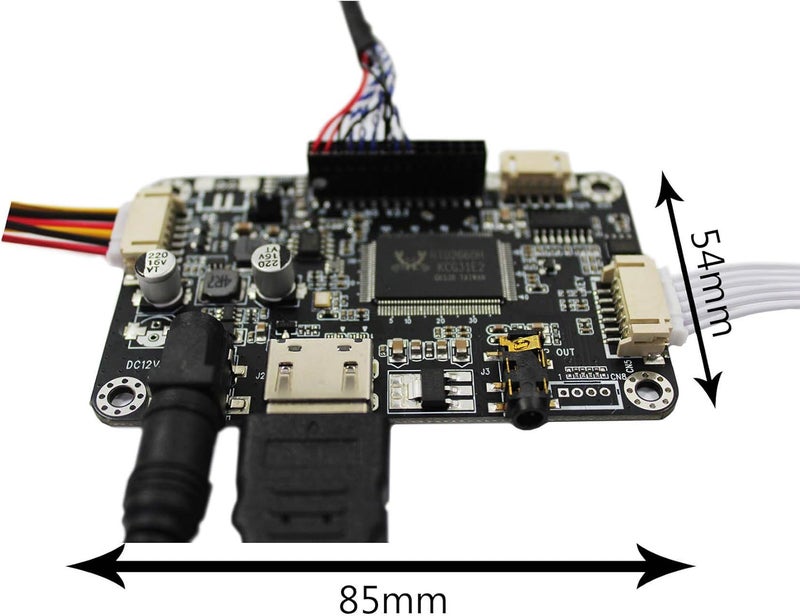 VSDISPLAY 10.4" 10.4 Inch 1024X768 500nit IPS LCD Display VS104T-003A with Audio LCD Controller Board - Image 4