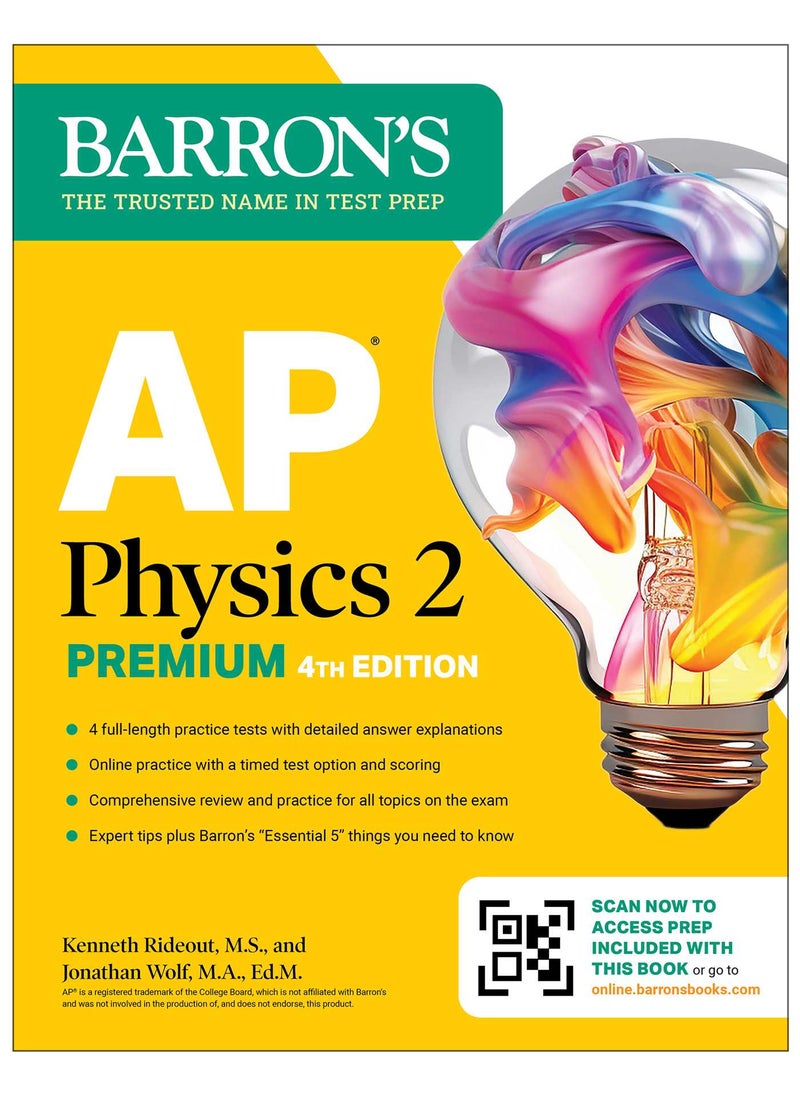 null - AP Physics 2 Premium, Fourth Edition: Prep Book with 4 Practice Tests + Comprehensive Review + Online Practice (2025) - Image 1