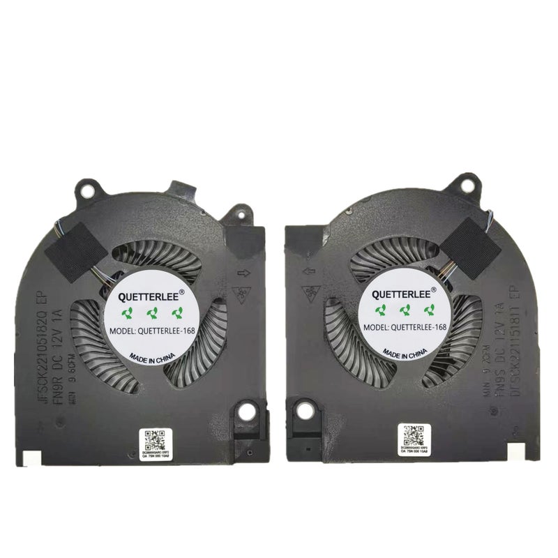 New Laptop CPU FAN for Dell 2021year G15 5510 RTX3060 G15 5510 RTX3050 G15 5511 RTX3050 G15 5515 RTX3050 FN9R FN9S - Image 1