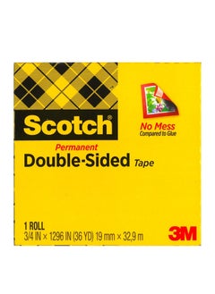 Scotch  19mm Wide Permanent Double Sided Tape  - Image 1