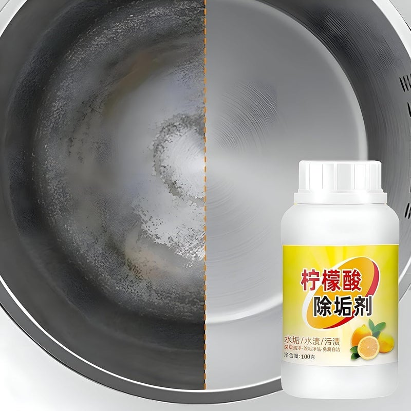 Natural Citric Acid Powder Descaling & Calcifying – 100g Pack | Effective Cleaner for Boilers, Coffee Machines, Water Dispensers, and Dishwashers - Image 2
