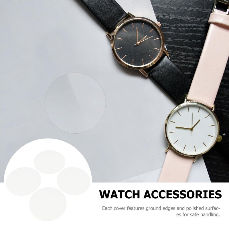 4 Pack Tempered Glass Screen Protector For Smartwatch 55 Anti Scratch Film - Image 5