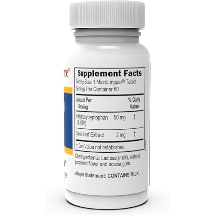 Superior Source 5-HTP 50 mg - Natural Supplement Aids Restful Sleep & Neurotransmitter Functions - Brain Health & Function Support - 5-Hydroxytryptophan Supplement - 60 Instant Dissolve Tablets - Image 2